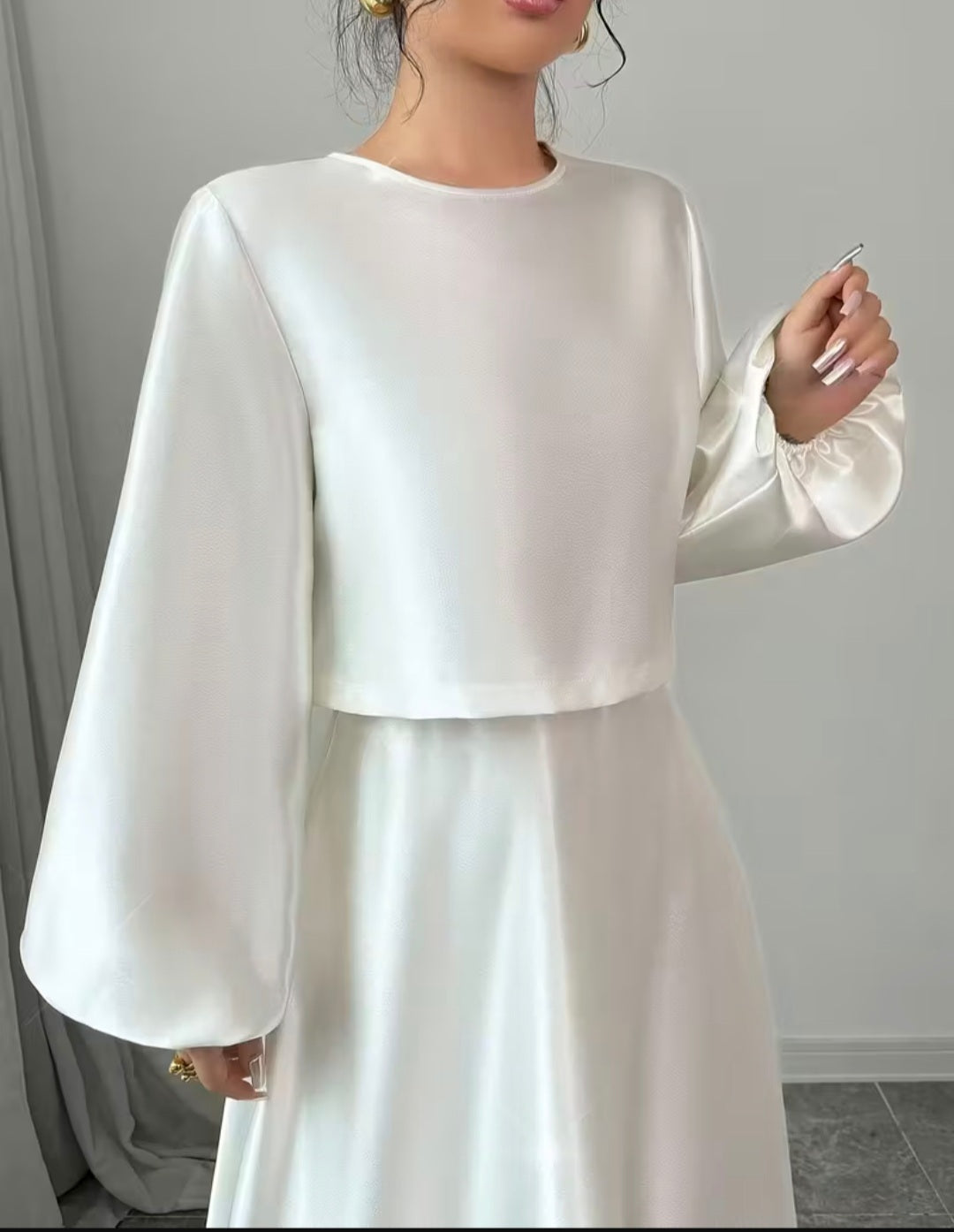 White Skirt & Top Set – Elegant, Minimal & Chic Women’s Outfit