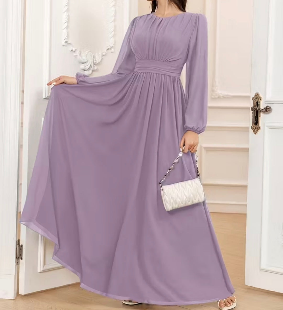 Long Purple Dress – Elegant, Flowy & Timeless Women’s Outfit