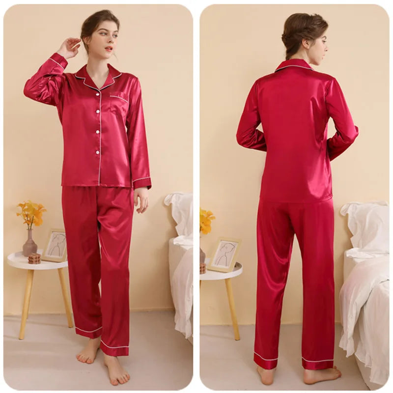 Classic Red PJs – Soft & Stylish Lounge Set