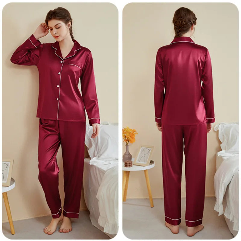 Classic Red PJs – Soft & Stylish Lounge Set