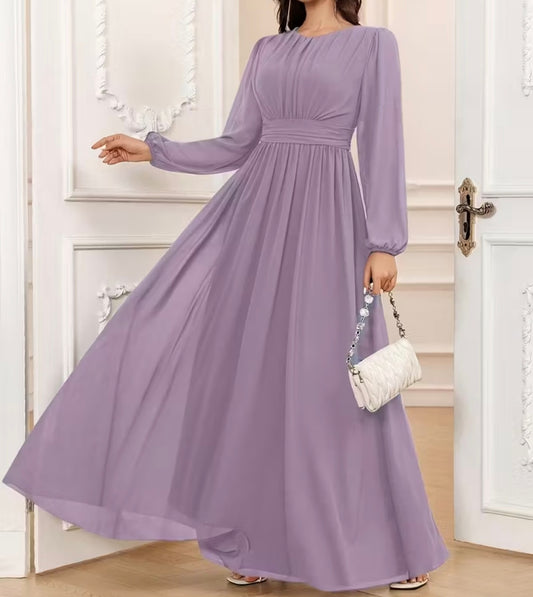 Long Purple Dress – Elegant, Flowy & Timeless Women’s Outfit