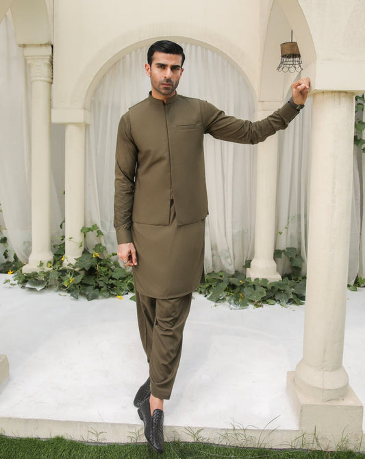 Elegant Brown Ethnic Wear – Sophisticated & Traditional